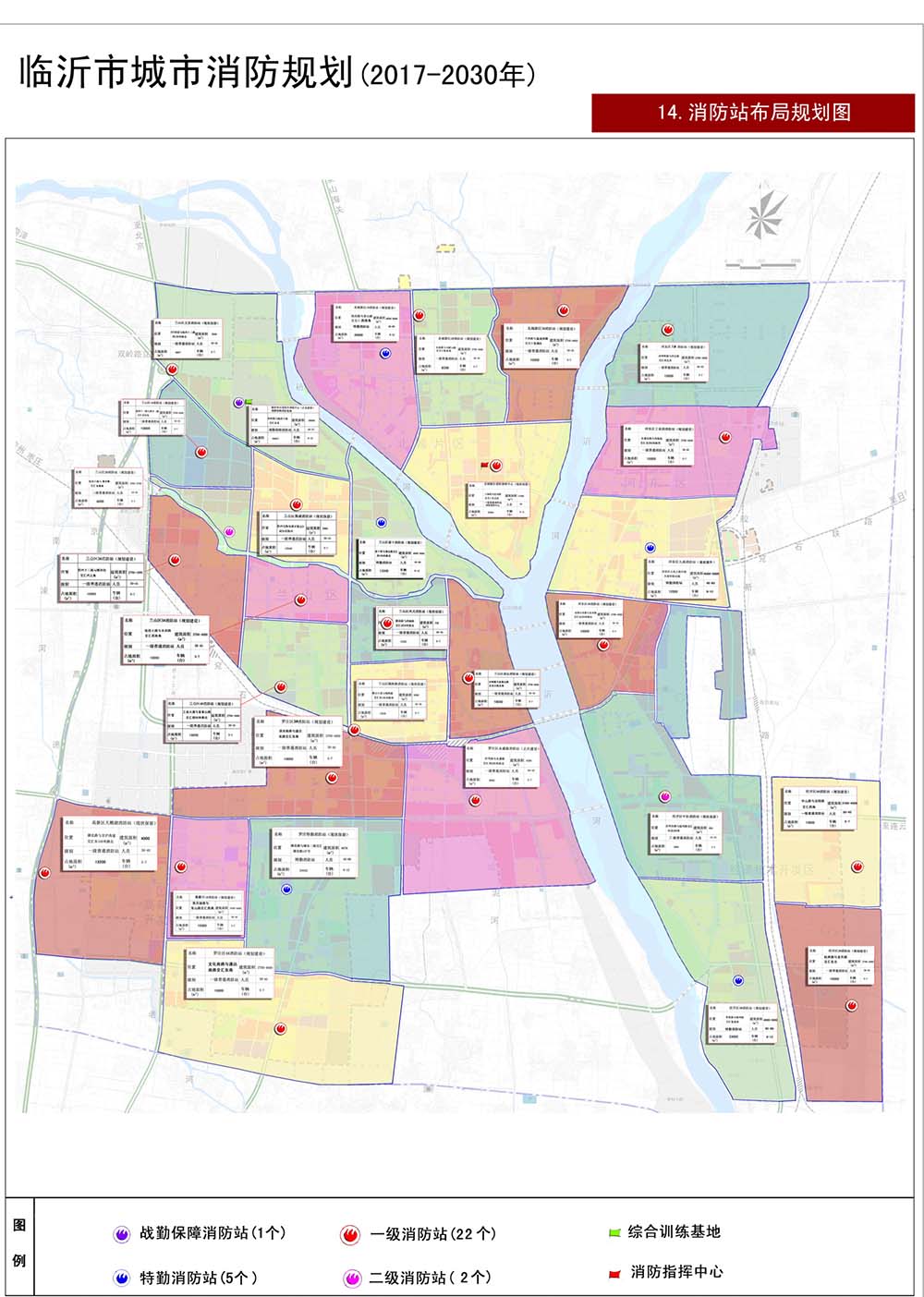 临沂市城市消防规划(2017-2030年)